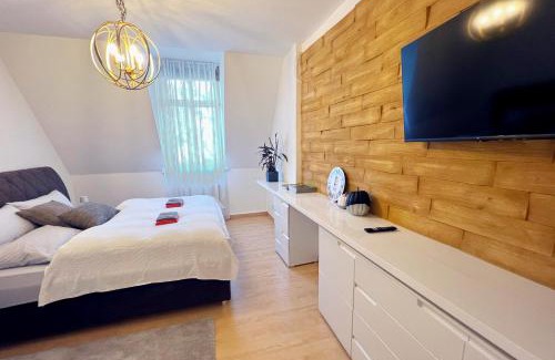 Erfurt Apartment | Atelierwohnung mit Parkblick