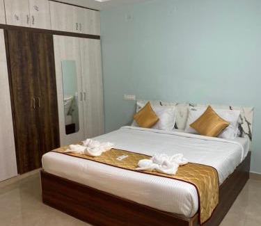 Tirupati House | Athidi Luxury Home Stay - AC 2BHK Fully Furnished Flat with TV, WI-FI, 24Hrs Hot water, Parking, Elevator, Power Backup