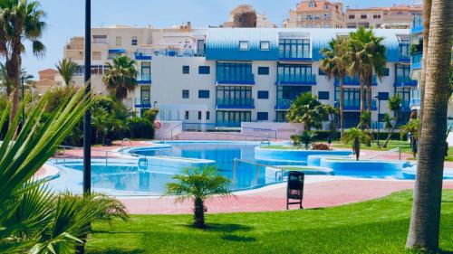Castell de Ferro Apartment | Atico lujo primera linea, terraza, piscina, parking