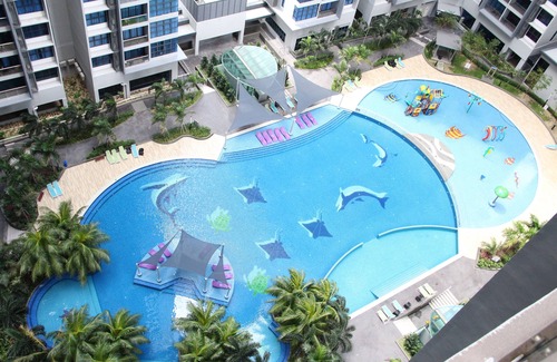 Malacca City Apartment | Atlantis Residence The28House @ Melaka City Centre; Near Jonker, Klebang