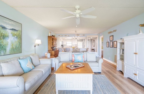 Fernandina Beach Condo | Atlantis on Amelia Oceanfront Condo with Private First Floor Patio