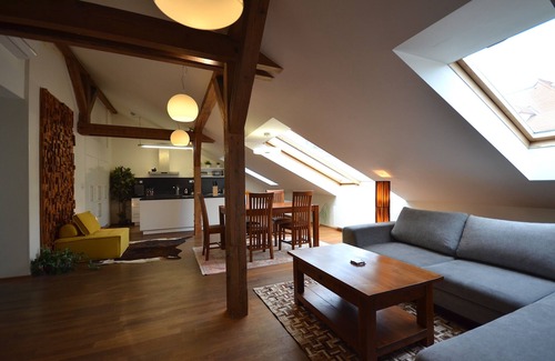 Petrska ctvrt Apartment | Attic Klimentska - Near to the Old Town Square - Grand Luxury Apartments
