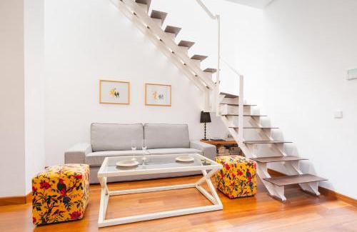San Bartolome Apartment | Attic with terrace- 1Bd 1Bth- Corral del Rey