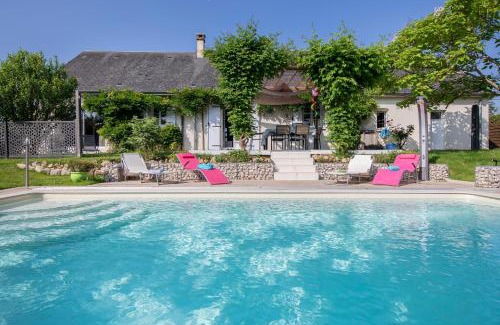 Monteaux Ski Chalet | Au Coeur du Bien-Etre, chalet avec piscine chauffée et couverte, SPA, sauna, massages