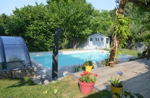 Monteaux Ski Chalet | Au Coeur du Bien-Etre, chalet avec piscine chauffée et couverte, SPA, sauna, massages