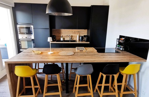 Chateau-d'Olonne Apartment | Au Paradis Sablais - Sea view