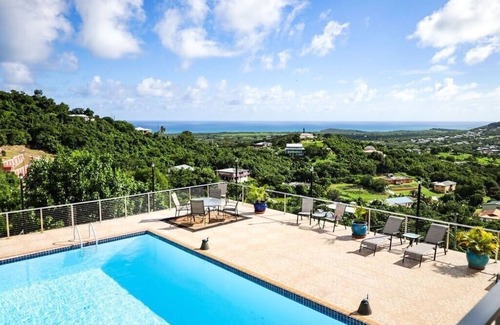 Christiansted House | Aubrey Villa Sleeps 12 w/Pool and Centrally Located