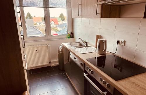 Biederitz Apartment | Aufladen & Entspannen mit Balkon in GRW