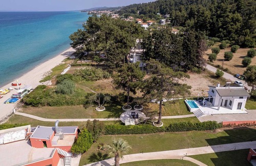 Kriopigi Villa | Aura Beachfront Private Pool Villa, Kriopigi