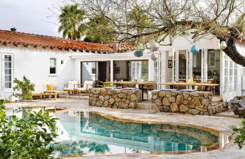 Historic Tennis Club House | Auric House - Korakia Hotel private villa pool