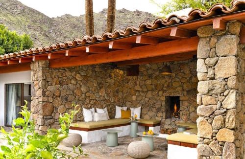 Historic Tennis Club House | Auric House - Korakia Hotel private villa pool