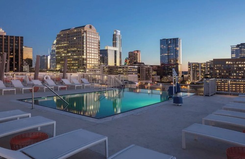 Civic District Condo | Austin Resort Studio Suite Sunday Check-In
