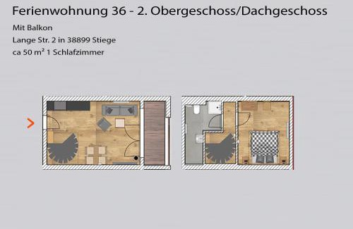 Stiege Apartment | Auszeit-im-Harz Haus 5 Wohnung 36