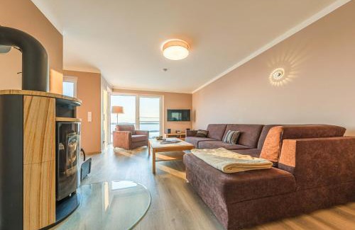 Muritz Apartment | Auszeit, Yoga-Apartment mit Kamin & Balkon in der Hafenresidenz