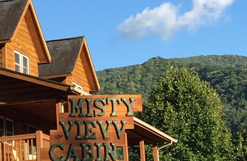 Waynesville Cabin | Authentic log cabin with astonishing mountain views; close to Blue Ridge Parkway