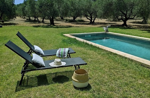 Barbentane House | Authentic mazet with swimming pool set in 2 hectares of olive groves