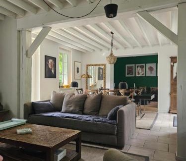 Tourgeville House | Authentique Maison Normande avec Piscine