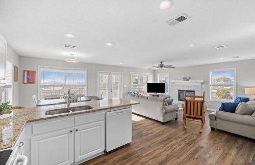 Port St. Joe House | Available for Fall Stays! North Cape! Gulf Views! Minutes from the Beach! Outdoor Shower! Grill!