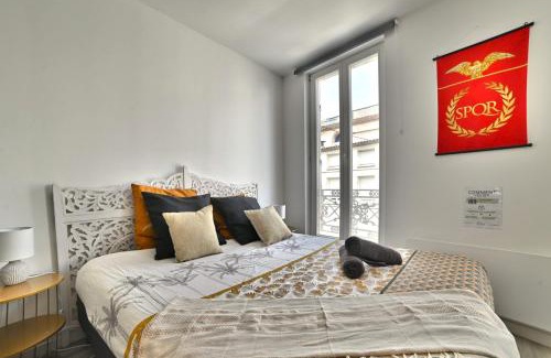 Saintes Apartment | Ave César - Confort Moderne, Charme Gallo-Romain, Cœur de Ville, Tv 4K, Fibre