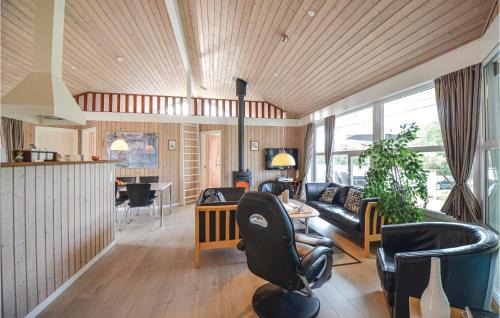 Handrup Strand House | Awesome Home In Ebeltoft With Sauna