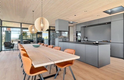Knebel House | Awesome home in Knebel with sauna