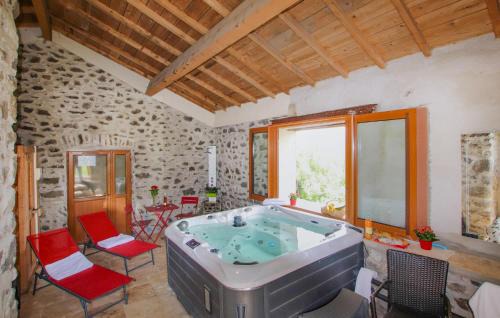 Privas House | Awesome Home In Privas With Sauna