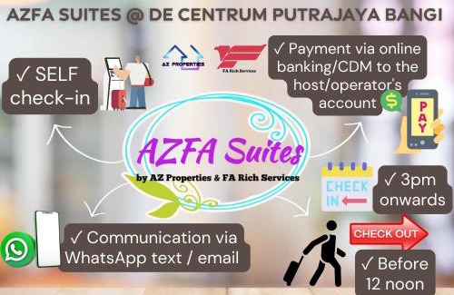 Bandar Baru Bangi House | AZFA Duplex Suite at De Centrum Putrajaya Bangi FREE WIFI