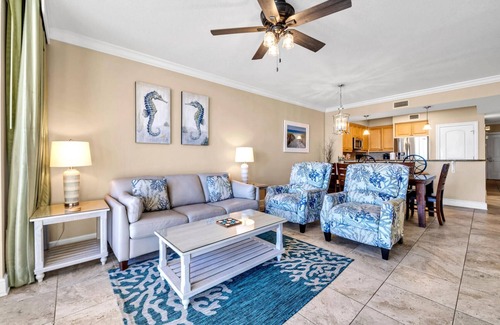 Fort Walton Beach Condo | Azure 416-Free Beach Service!- 3 Bed/3 Bath Condo On the Beach!