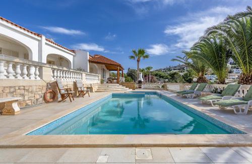 Santa Maria Estate Villa | Azure Dream: Lux 4-Bed Villa with Pool, Sea View & Garage