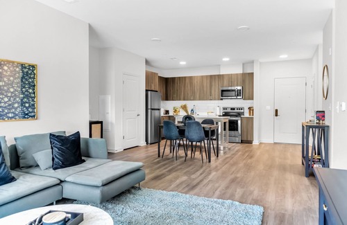 McLean Apartment | Azure Escape 2BR/2BTH: Tysons Oasis with Gym/Pool/Huddle Rooms + Parkingn