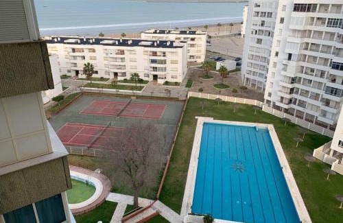Valdelagrana Apartment | Azvalia - Valdelagrana Mirador de la Bahía, Playa, piscina, parking, vistas !