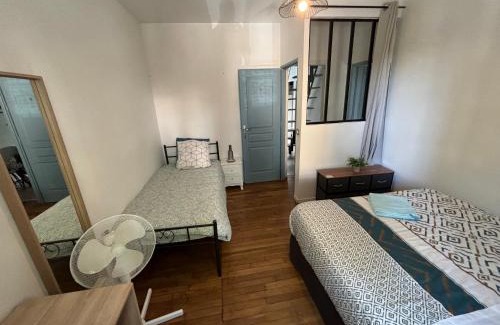 Bagneux Apartment | B1 Appart 2022 - 10min PARIS/EXPO - 5 rooms/6 beds