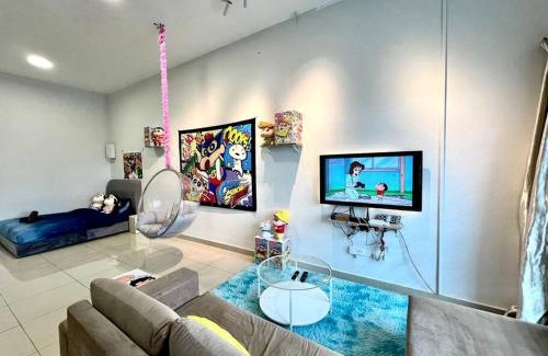 Tebrau Apartment | B1610 Austin Height Crayon shin chan Home By Stay