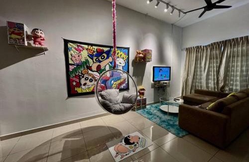 Tebrau Apartment | B1610 Austin Height Crayon shin chan Home By Stay