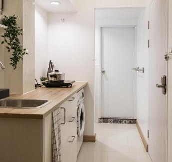 Bang Sue Apartment | B2 Large + Comfort full kitchen near MRT Bangson