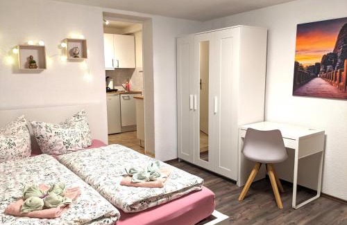 Lichtenhain Apartment | B3 - Urlaubsmagie Kleine Wohnung für 4P direkt am Wanderweg mit eigener Terrasse