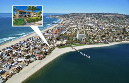 Mission Beach House | B5172 Villa on the Bay - 7 Bedroom