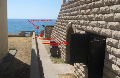 Porto Alabe Apartment | BA1 Nice apartment in a waterfront villa - Private stair to the sandy beach.
