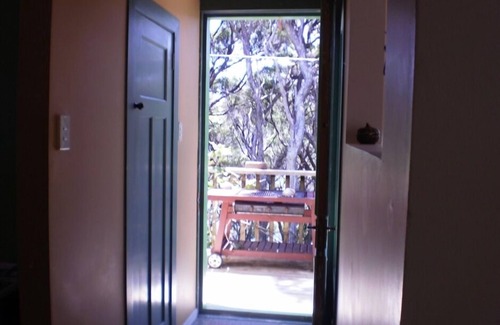 Tryphena House | Bach in quiet bush setting with sea views