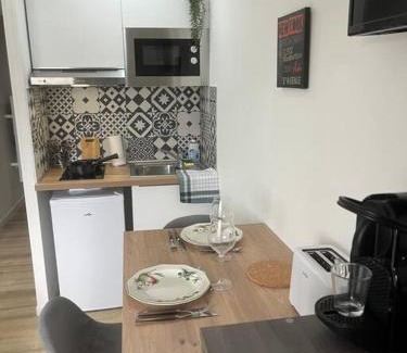 Chasse-sur-Rhone Apartment | BACH studio BALNEO au calme parking gratuit