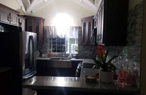 Ocho Rios House | backyard oasis, hot water/Fully AC, 8 mins drive from Ocho Rios central