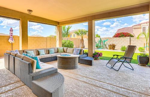 Laveen Village House | Backyard Oasis with Fire Pit Laveen Village Retreat
