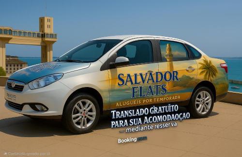 Caminho das Arvores Apartment | Bahia Astron Mundial Hotel Flats