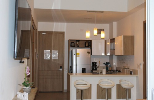 Zona Norte Apartment | Baia Kristal Cartagena - Lagoon View Top-Floor 2-Bedroom Apartment