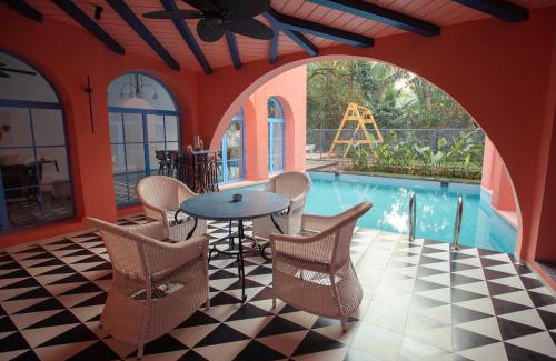 Mandrem Villa | Baia Luxe 3BHK Villa Pool & Jacuzzi, Mandrem Goa