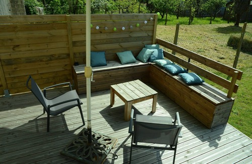 Saint-Jean-le-Thomas House | BAIE DU MT ST MICHEL -PLAGE, house with garage, terrace, enclosed garden, free wifi