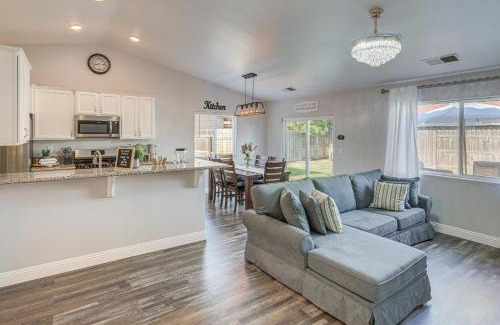 Pumpkin Center House | Bakersfield Home with Pool Table, Cornhole and More!