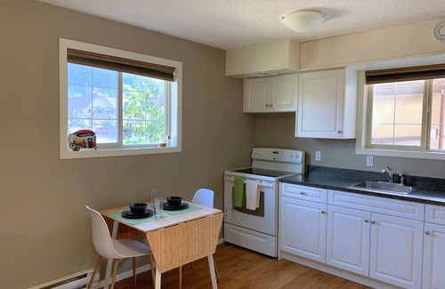 Canmore Condo | Balcony Panoramic Mountain View in Canmore
