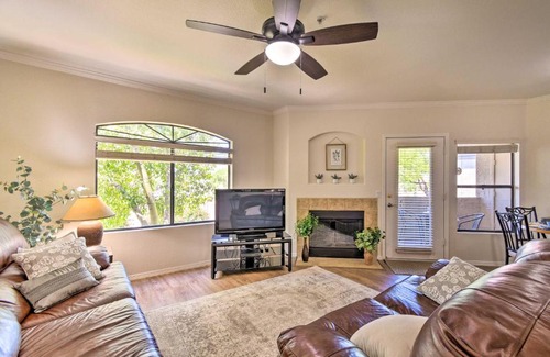 North Scottsdale Apartment | Balcony Resort-Style Scottsdale Condo!