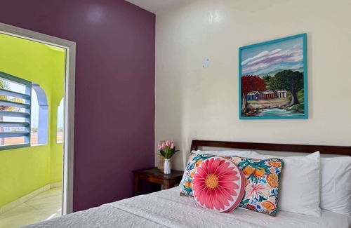 Simpson Bay Hotel | Balcony Room 1 with AC & Rooftop Pool
